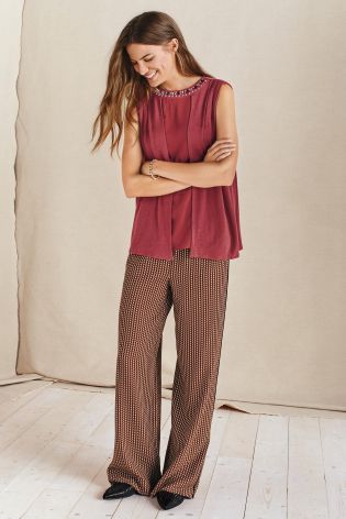 Embellished Layer Top
